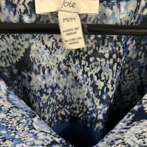 Joie Multicolor Abstract Blouse